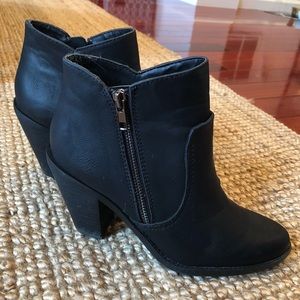Black Heeled Booties